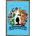 thumbnail image 1 of Minecraft: Legends - Blue Wall Poster, 22.375" x 34" Framed, 1 of 6