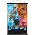 thumbnail image 1 of Minecraft: Legends - Key Art Wall Poster with Magnetic Frame, 22.375" x 34", 1 of 6