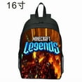 thumbnail image 1 of Minecraft Legends My World Backpack Cartoon Men's and Women's Casual Lightweight Backpack, 1 of 10