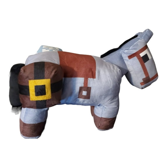 Minecraft Legends Pack Horse Pillow Buddy Plush, 19" Long