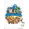 thumbnail image 1 of Minecraft: Legends - White Wall Poster, 14.725" x 22.375", 1 of 6