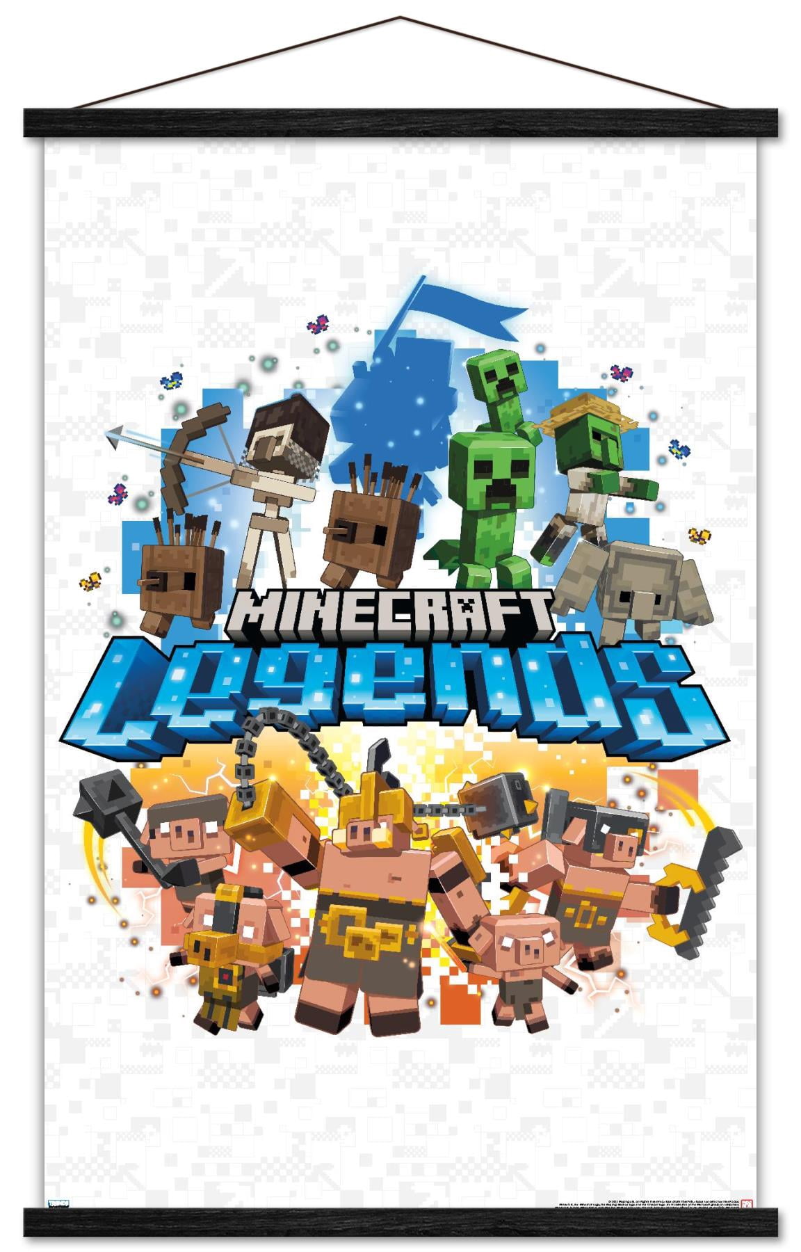 Minecraft-Legends-White-Wall-