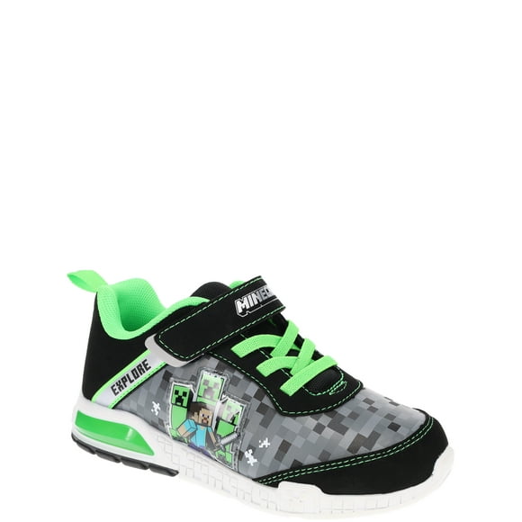 Minecraft Light Up Athletic Shoe, Sizes 11-3