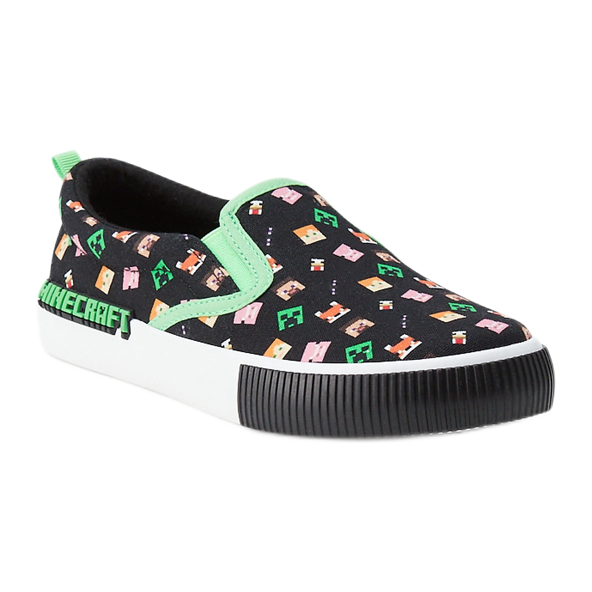 Minecraft Little & Big Kids Slip-On Sneakers