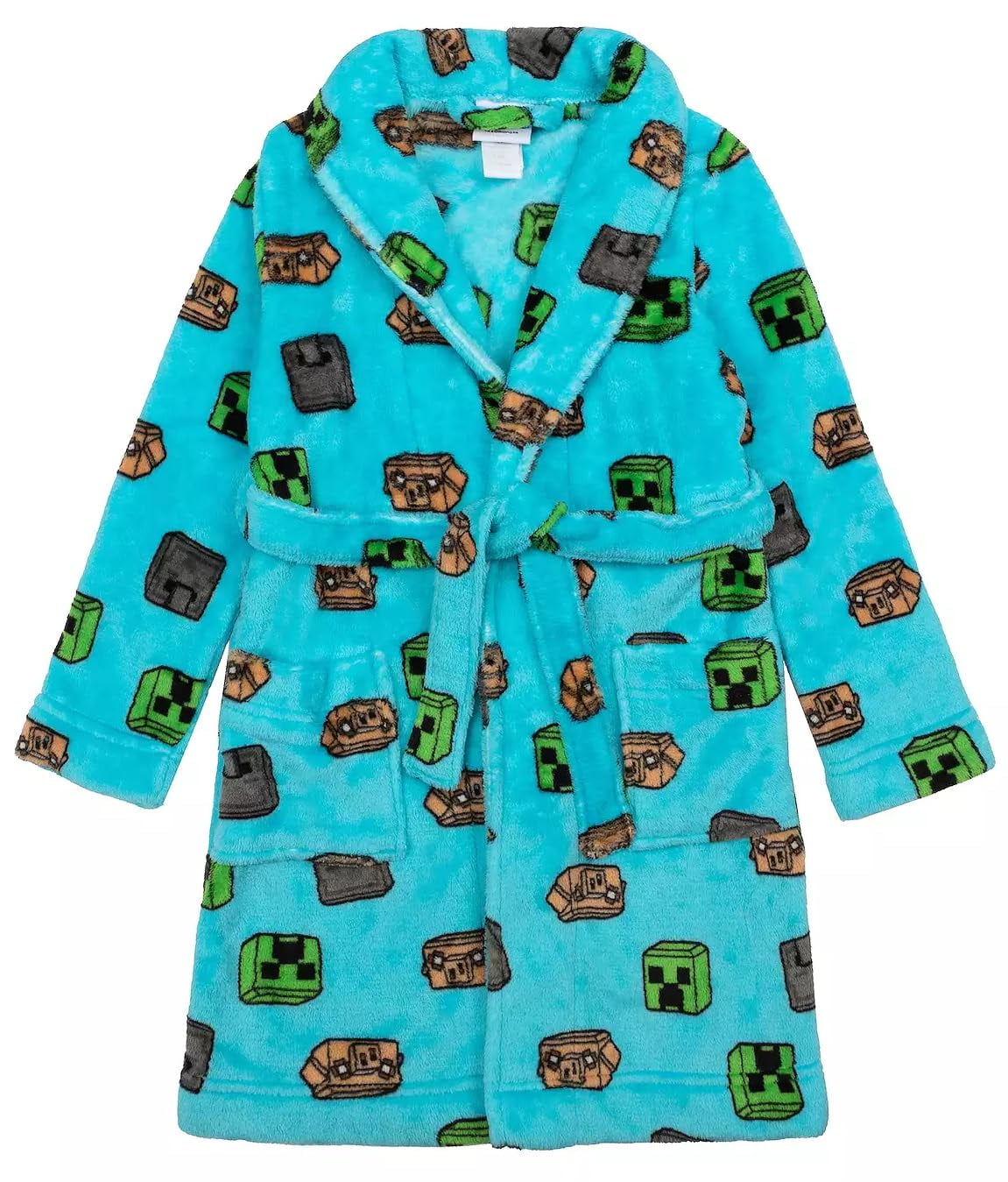 Minecraft Little Boys & Big Boys Knee Length Long Sleeve Bath Robe