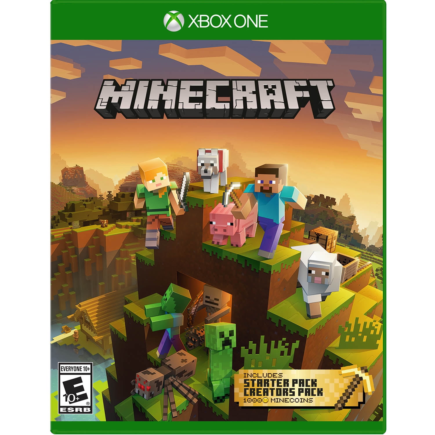Jogos - Minecraft (Xbox 360) Gameplay