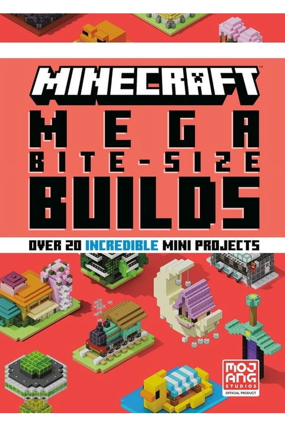 Minecraft: Mega Bite Size Builds, Book, (Hardcover)
