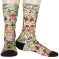 thumbnail image 1 of Minecraft Men's All Over Pattern TNT On Sublimated Crew Sock, 1 of 7