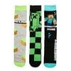 Pattern: Minecraft Men's, Actual Color: Green, Black