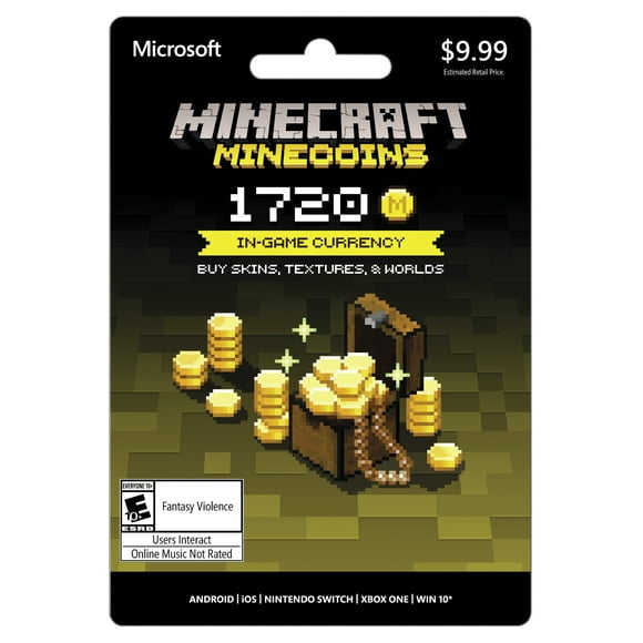 Minecraft Minecoin Pack 1720 Coins - Xbox One [Digital]