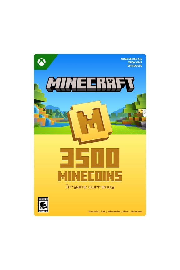 Minecraft Minecoin Pack 3500 Coins [Digital]