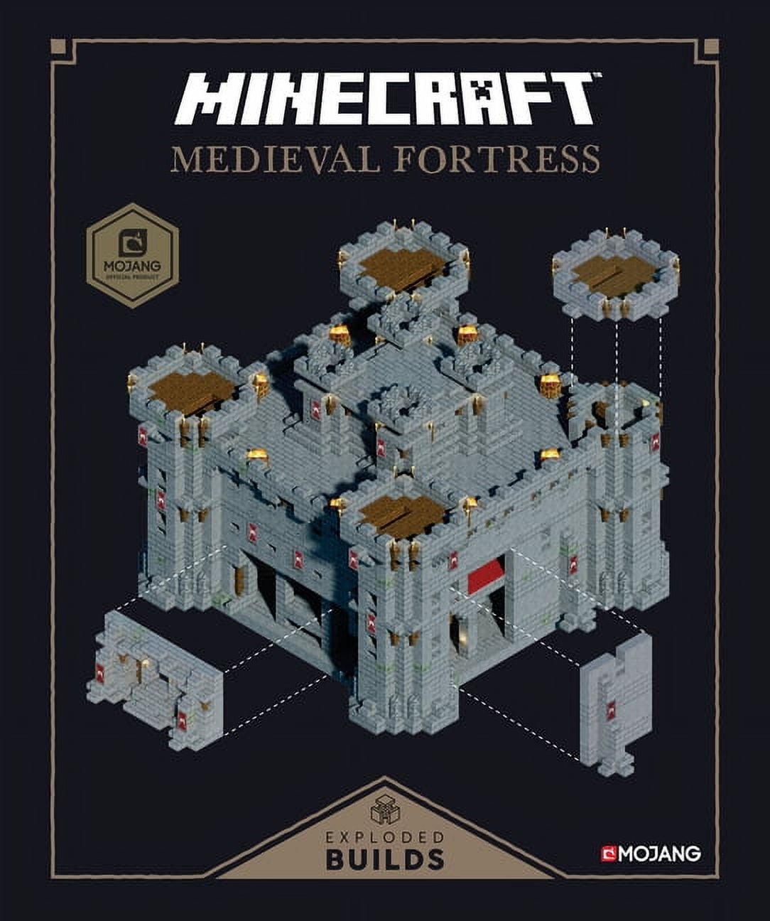 MOJANG AB; THE OFFICIAL MINECRAFT TEAM Minecraft: Minecraft: Exploded Builds: Medieval Fortress: An Official Mojang Book (Other)