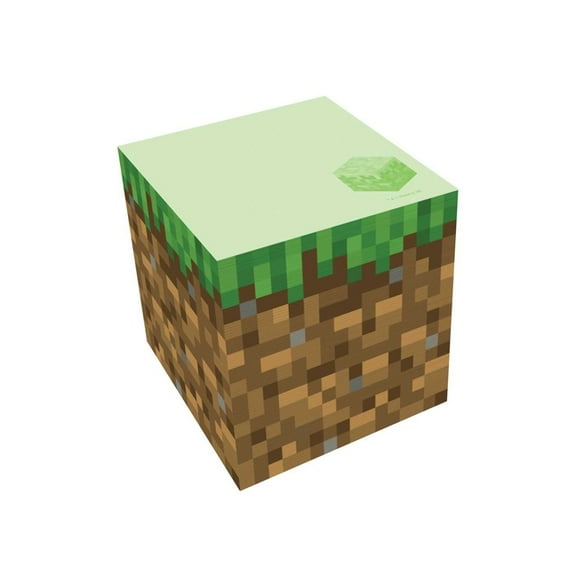 Minecraft Minecraft: Grass Block Sticky Note Cube, (Hardcover)