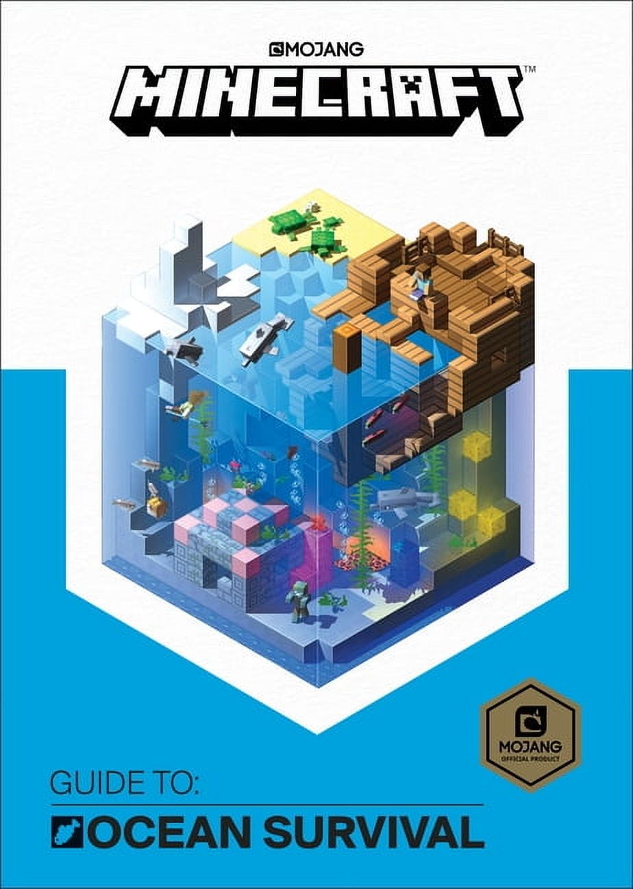MOJANG AB; THE OFFICIAL MINECRAFT TEAM Minecraft Minecraft: Guide to Ocean Survival, (Hardcover)