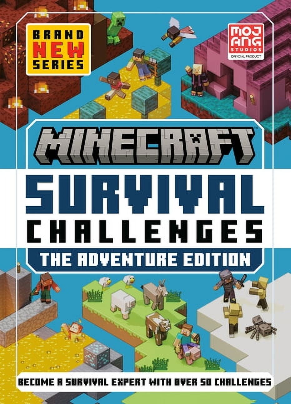 Minecraft Minecraft: Survival Challenges: The Adventure Edition, (Hardcover)