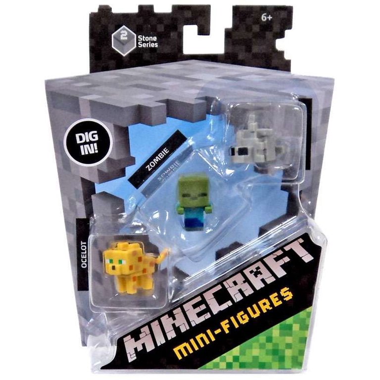 Minecraft Mini 3pk Assortment - Walmart.com