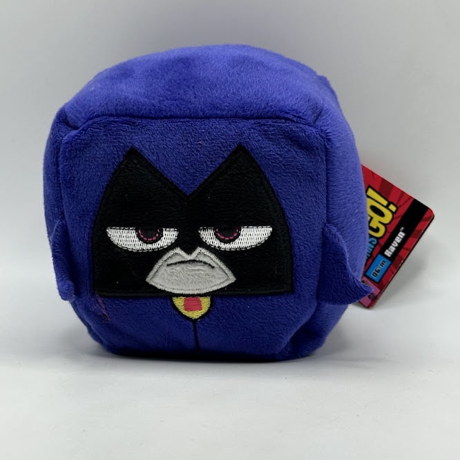 Teen Titans Go Raven Kawaii Cube Medium Plush – Wish Factory Teen Titans Go Raven Kawaii Cube Medium Plush – Wish Factory
