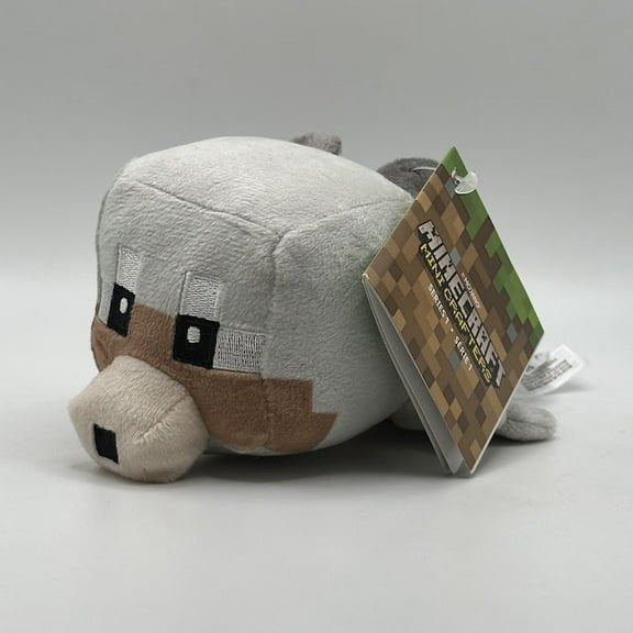 Minecraft Mini Crafter Wolf Plush J!NX Official Collectible