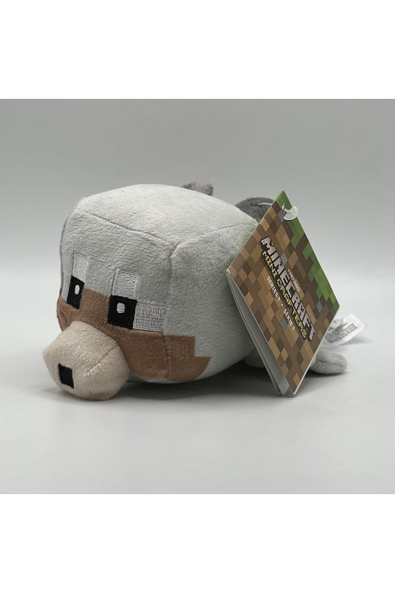 Minecraft Mini Crafter Wolf Plush J!NX Official Collectible