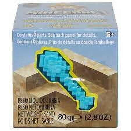 Minecraft Mini Mining Set with Moldable Sand, Environment Accessory and Mini Figure
