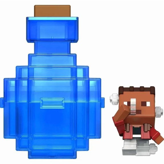 Minecraft Mini Mode Brewing Figure Color Reveal Slime Figure Collectible Toy (Assorted Series/Color May Vary)