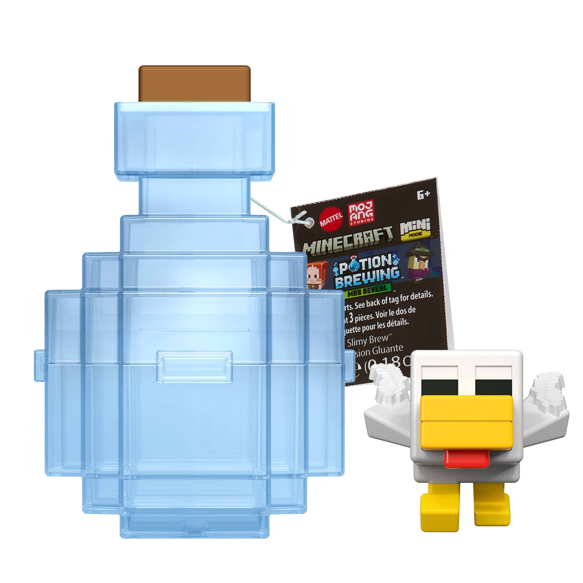 マインクラフト Minecraft Mini Mode Potion Brewing Action Figures with Color