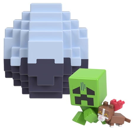 Minecraft Mini Mode Spawn Egg Figures Collection (Characters May Vary)