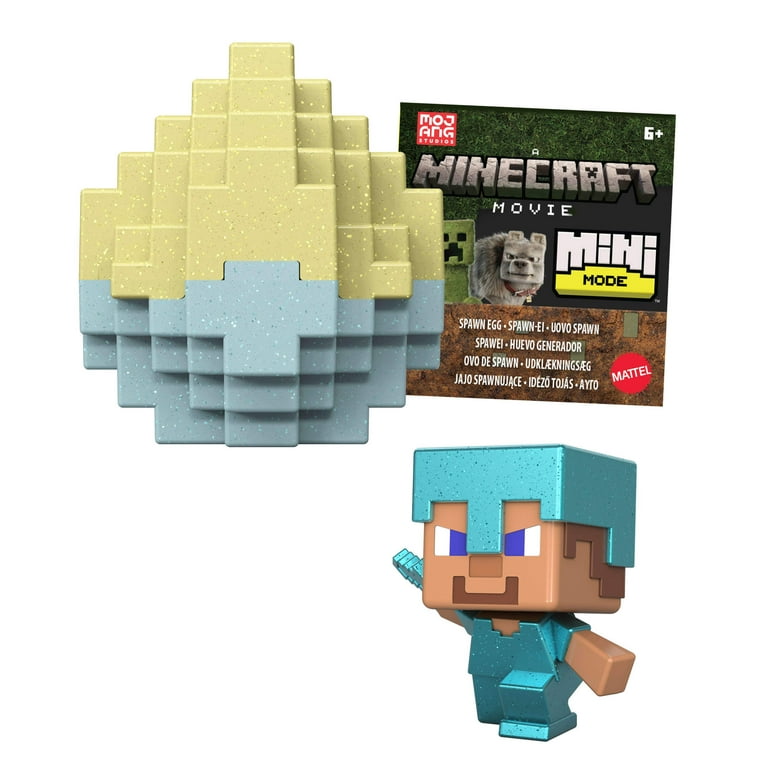 Minecraft Mini Mode Spawn Egg with Surprise Mini Figure Inspired
