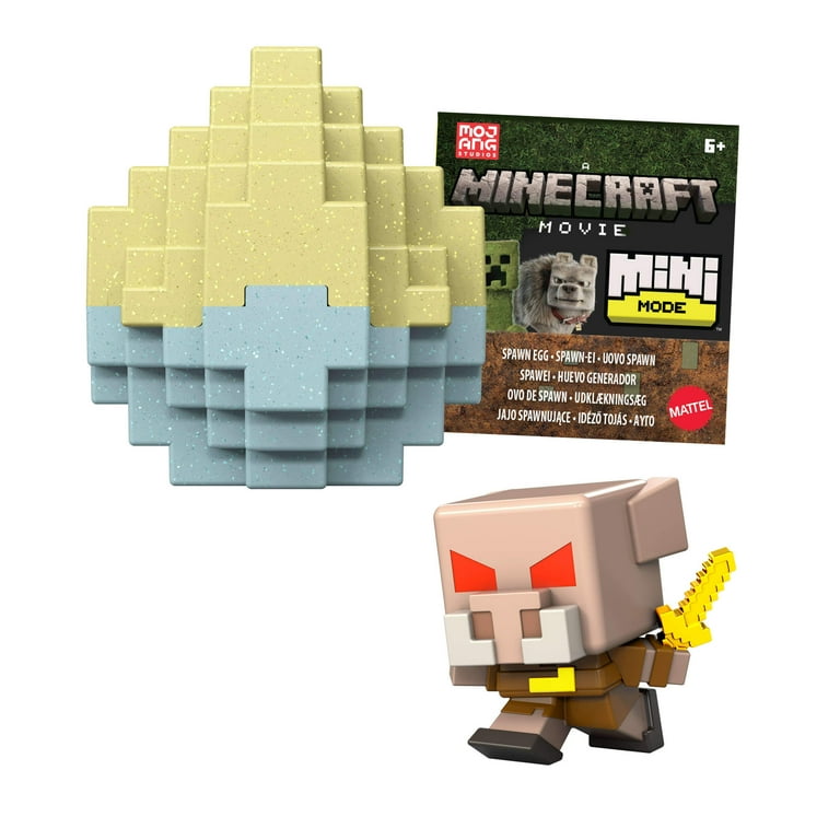 Minecraft Mini Mode Spawn Egg with Surprise Mini Figure Inspired