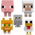thumbnail image 1 of Minecraft Mob Head Minis Farmland Figure 5-Pack, 1 of 6