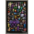 thumbnail image 1 of Minecraft - Mobbery Wall Poster, 14.725" x 22.375", Framed, 1 of 6
