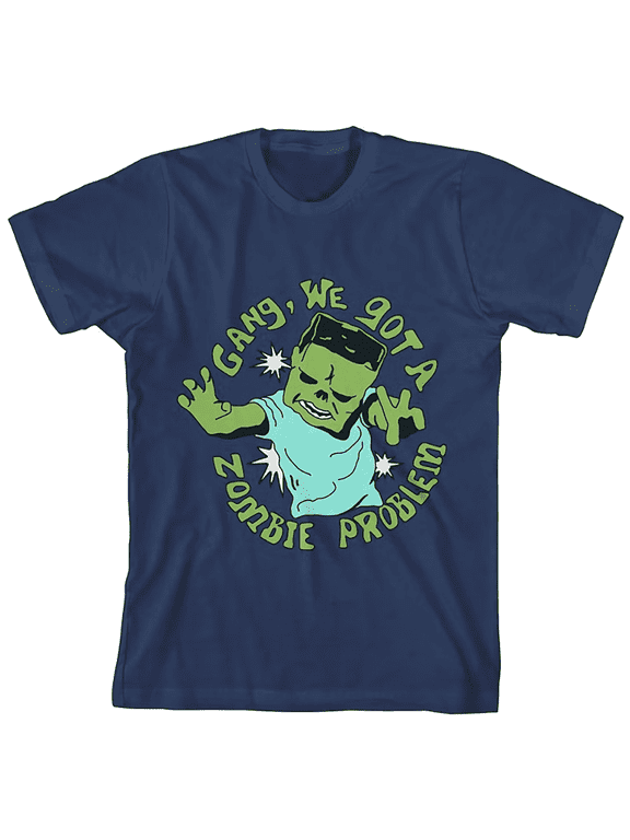 Movie Boys Got a Zombie Problem T-Shirt, Sizes 4-20