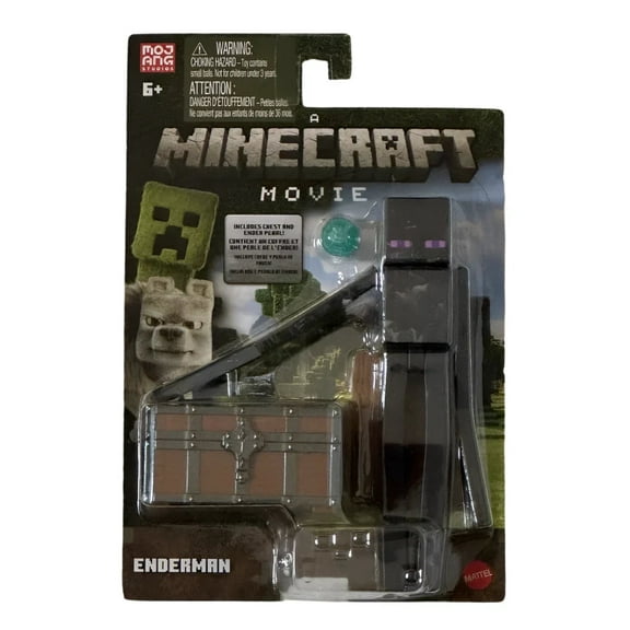 Minecraft Movie Enderman Action Figure &ndash; 4" Scale Video Game Collectible