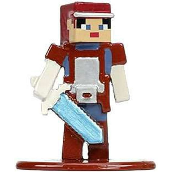 Minecraft Nano Metalfigs Valorie Diecast Figure (Enchanted Sword) (No Packaging)