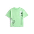thumbnail image 1 of Minecraft Boys Cotton Neon Graphic Tee with Short Sleeves, Sizes XS-2XL, 1 of 3