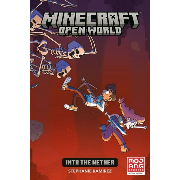 Minecraft: Open World--Into the Nether (Graphic Novel), (Paperback)