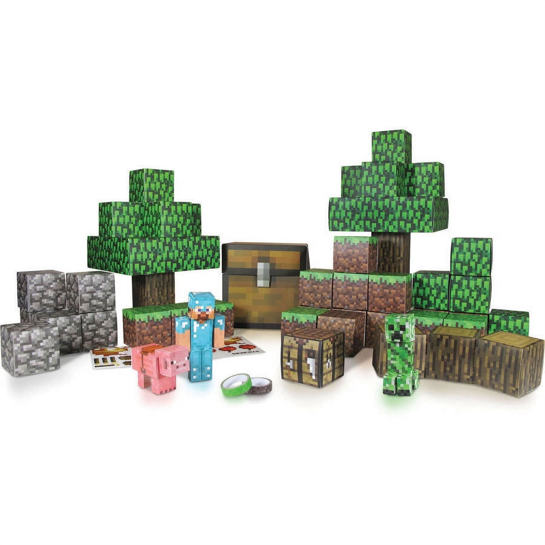 Minecraft Papercraft Overworld Collection -- 3 Sets, Algeria