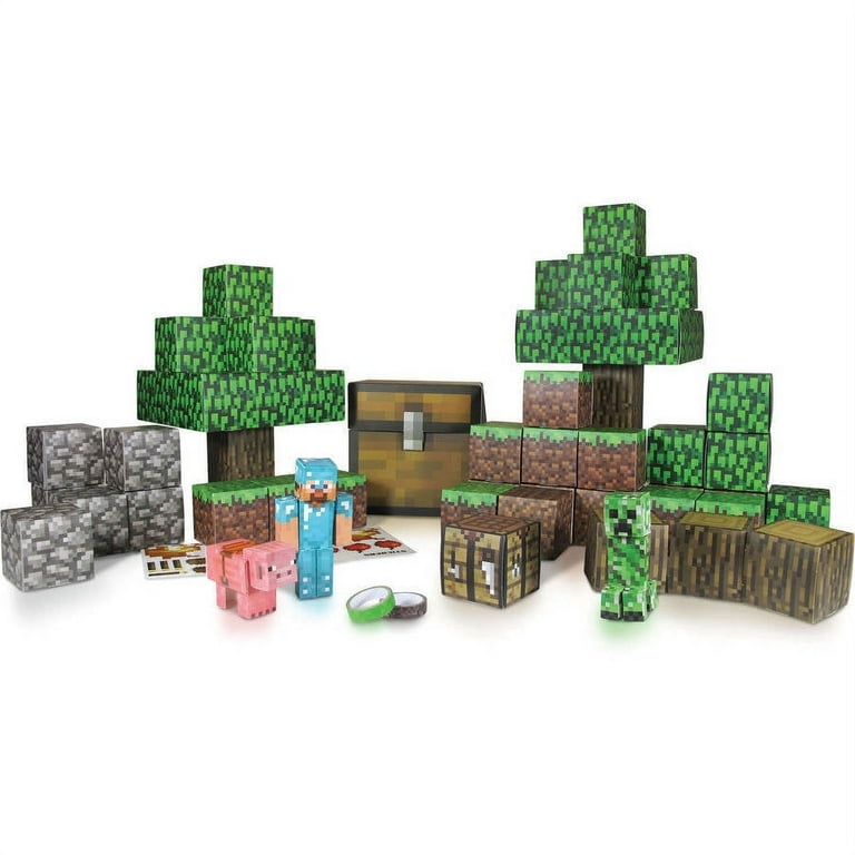 Jazwares Minecraft Overworld utility pack Paper craft
