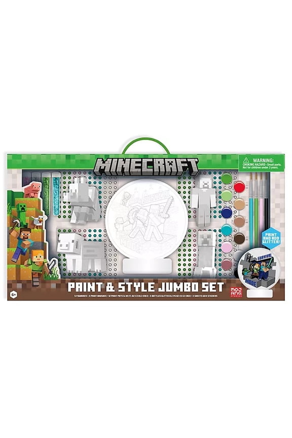 Paint and Style Jumbo Set - 5 Figurines