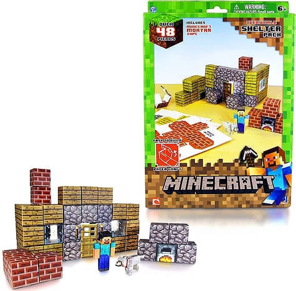 Screenless Minecraft Activity with Papercraft, Tech Age Kids