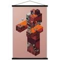 thumbnail image 1 of Minecraft - Pigman Nether Wall Poster with Magnetic Frame, 22.375" x 34", 1 of 5