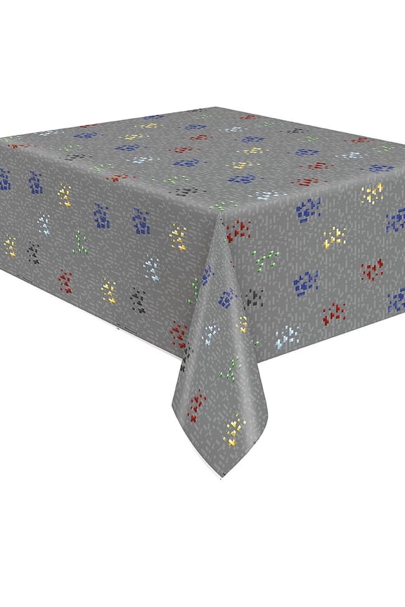 Plastic Tablecloth, 84 x 54in