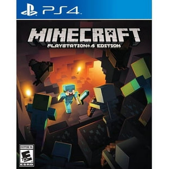 Restored Sony Minecraft - Action/Adventure Game - PlayStation 4