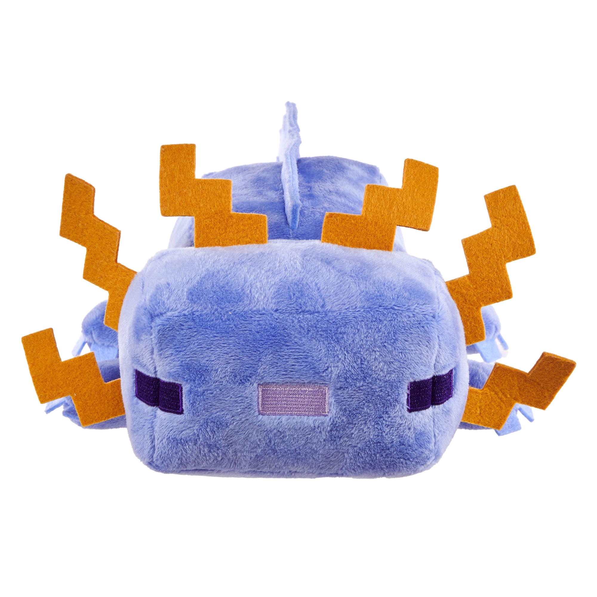 Minecraft, Plush Toy, 8-inch Blue Axolotl, Soft Collectible Doll