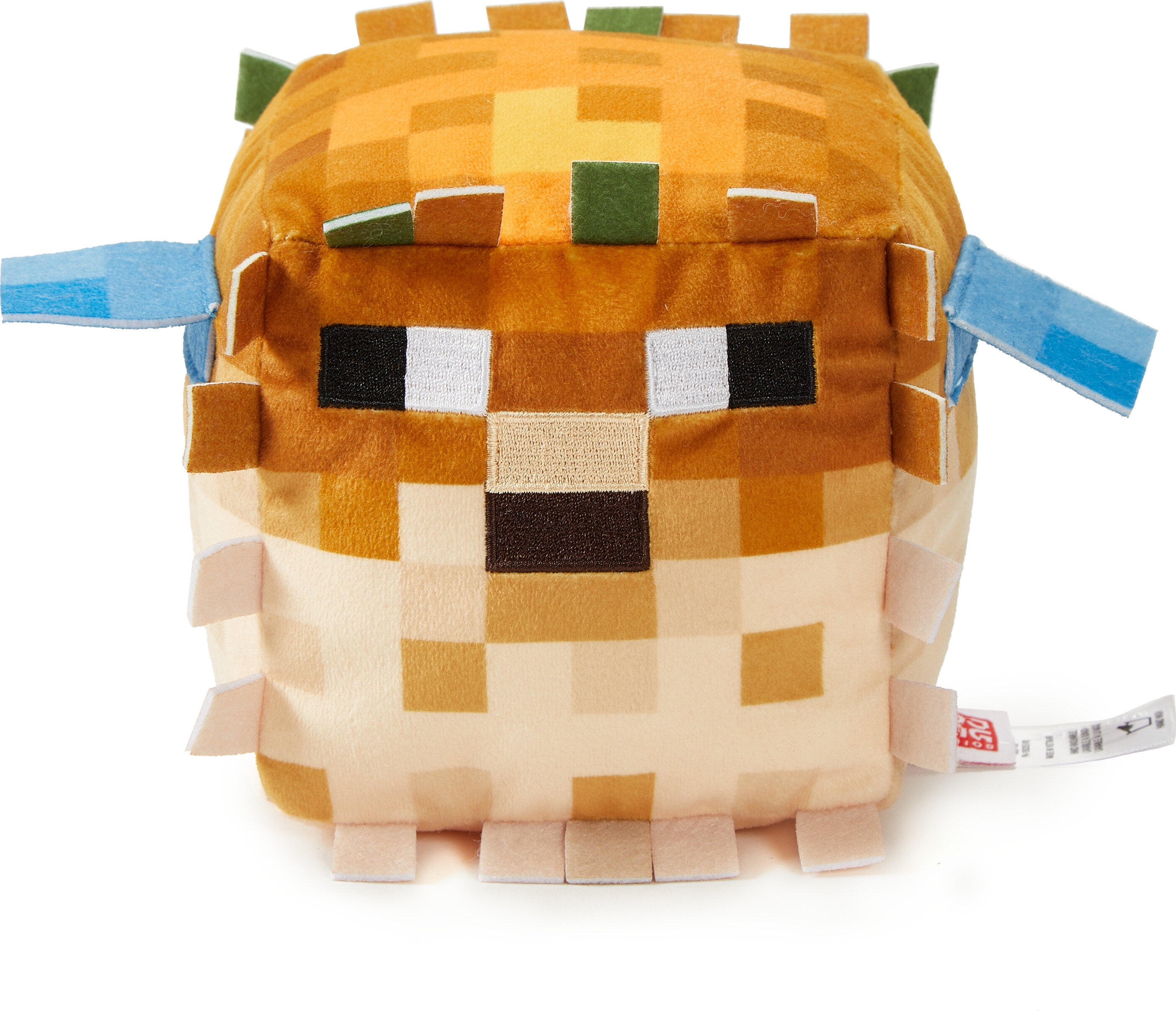 Minecraft Plush Pufferfish Toy 8 inch Collectible Soft Doll Inspired by Video Game Character