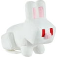 thumbnail image 1 of Minecraft Plush White Rabbit Toy, 8-inch Collectible Soft Doll Inspired by Video Game Character, 1 of 6