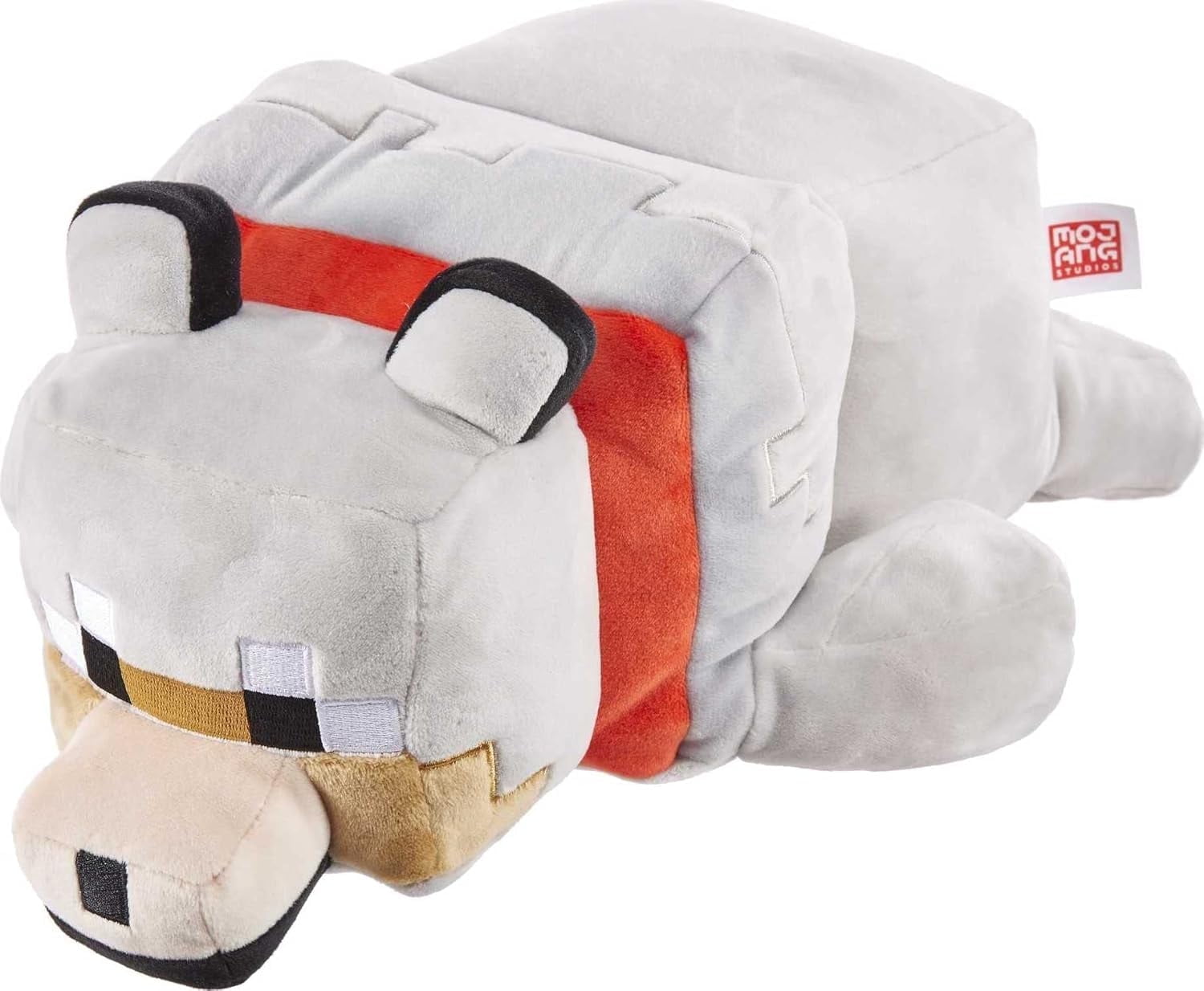 Minecraft Plush Wolf 12-inch Stuffed Animal Figure,Collectible Toy