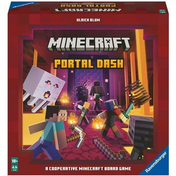 Minecraft Portal Dash A Cooperative Minecraft Board Game for Boys and Girls Ages 10 and Up