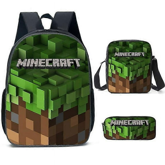 Minecraft Primary And Secondary School Schoolbags Minecraft Game Peripheral Backpack