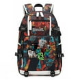 thumbnail image 1 of Minecraft Printed Backpack My World Game Travel Bag Outdoor Large Capacity,mu,606-RD-Red 13, 1 of 11